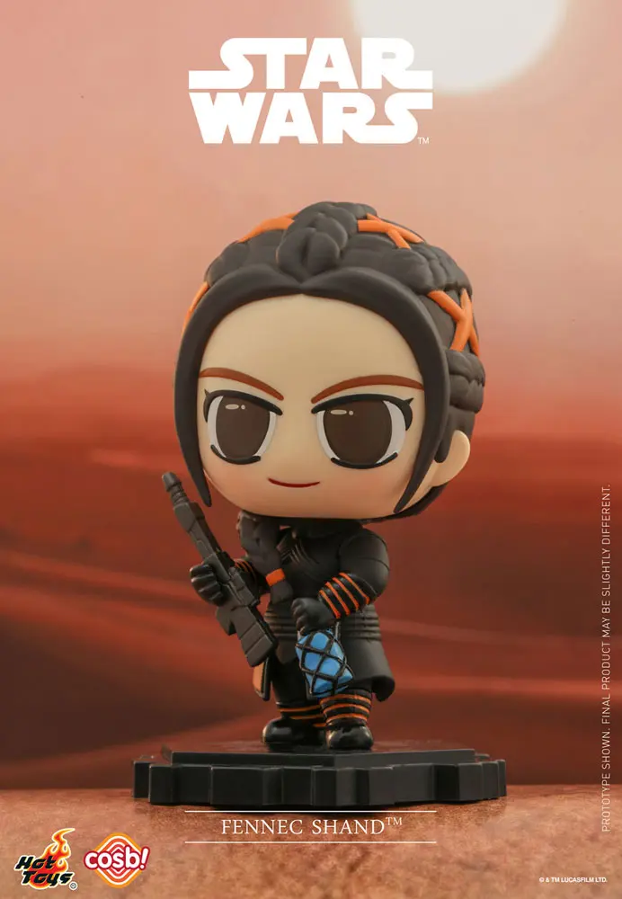 Star Wars: The Mandalorian Cosbi Mini figura Fennec Shand 8 cm termékfotó