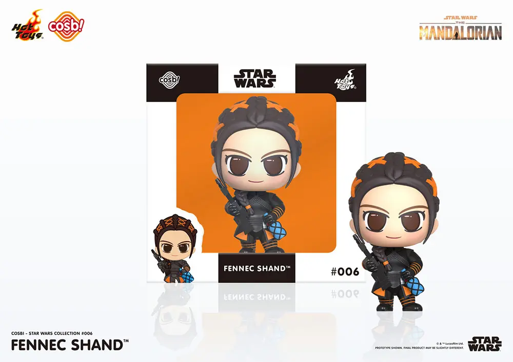 Star Wars: The Mandalorian Cosbi Mini figura Fennec Shand 8 cm termékfotó