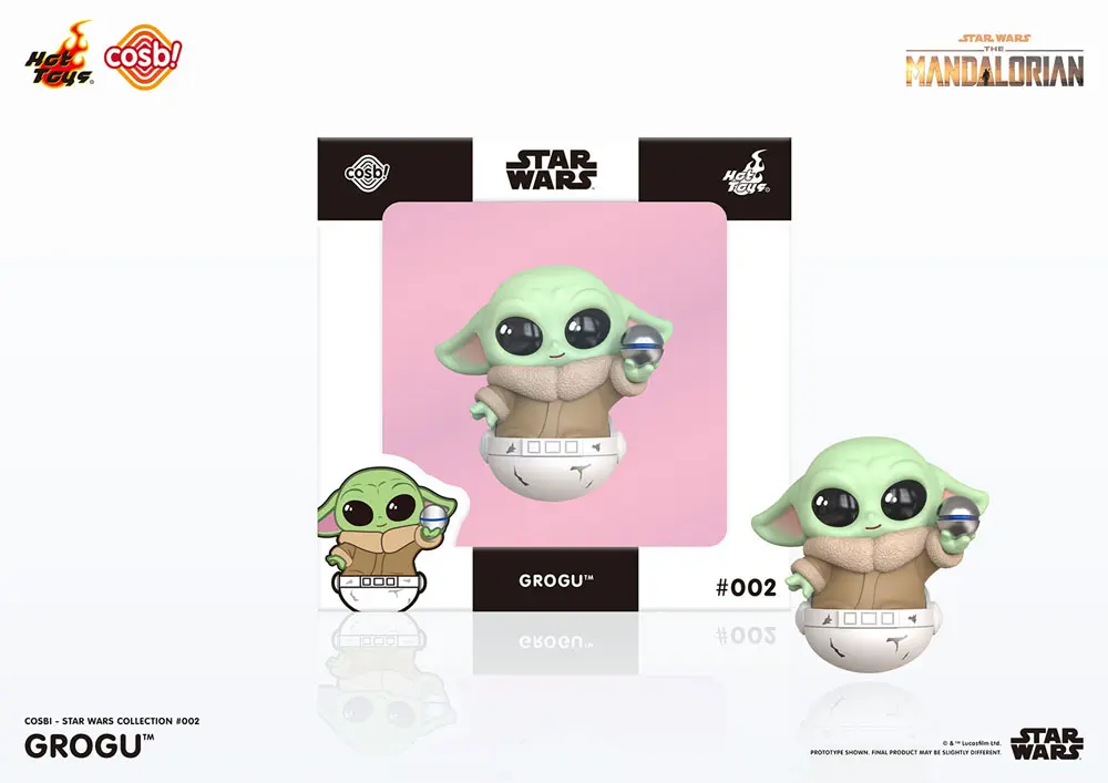 Star Wars: The Mandalorian Cosbi Mini figura Grogu 8 cm termékfotó