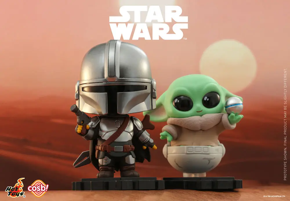 Star Wars: The Mandalorian Cosbi Mini figura Grogu 8 cm termékfotó