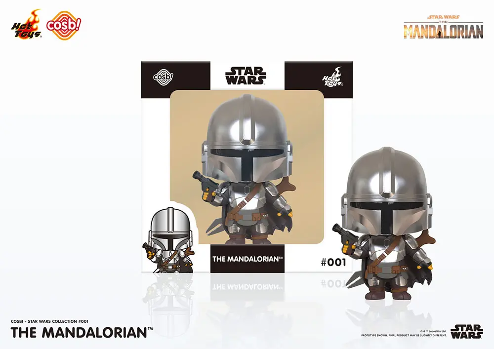 Star Wars: The Mandalorian Cosbi Mini figura The Mandalorian 8 cm termékfotó