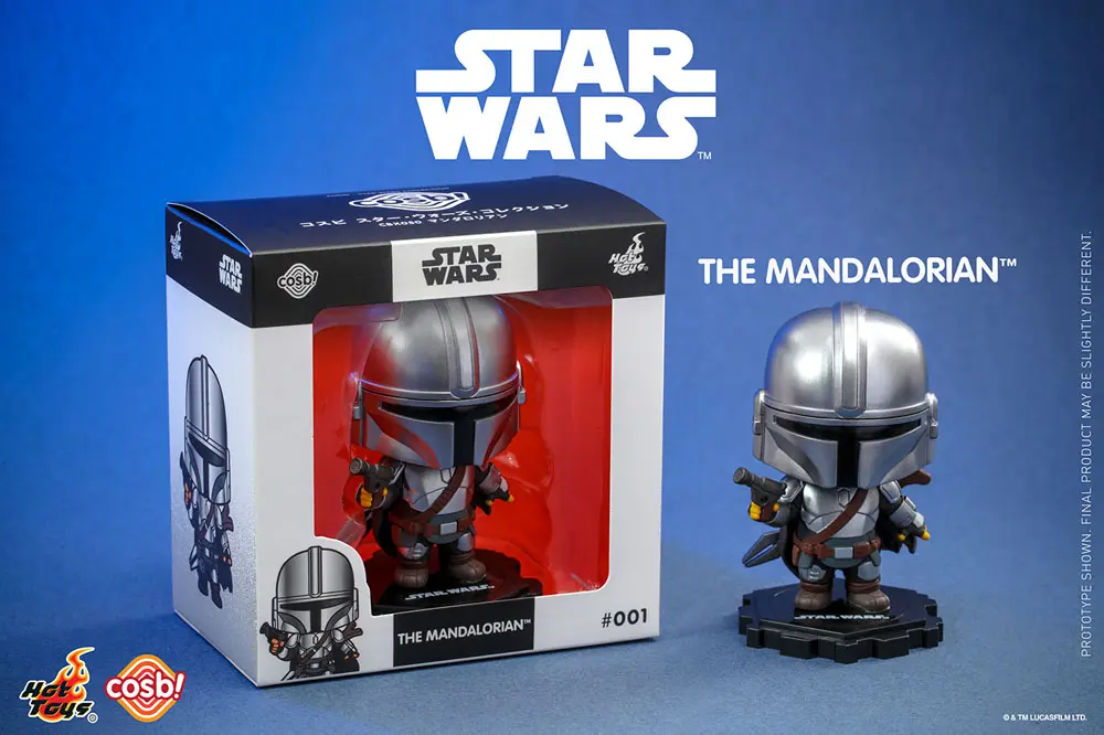 Star Wars: The Mandalorian Cosbi Mini figura The Mandalorian 8 cm termékfotó