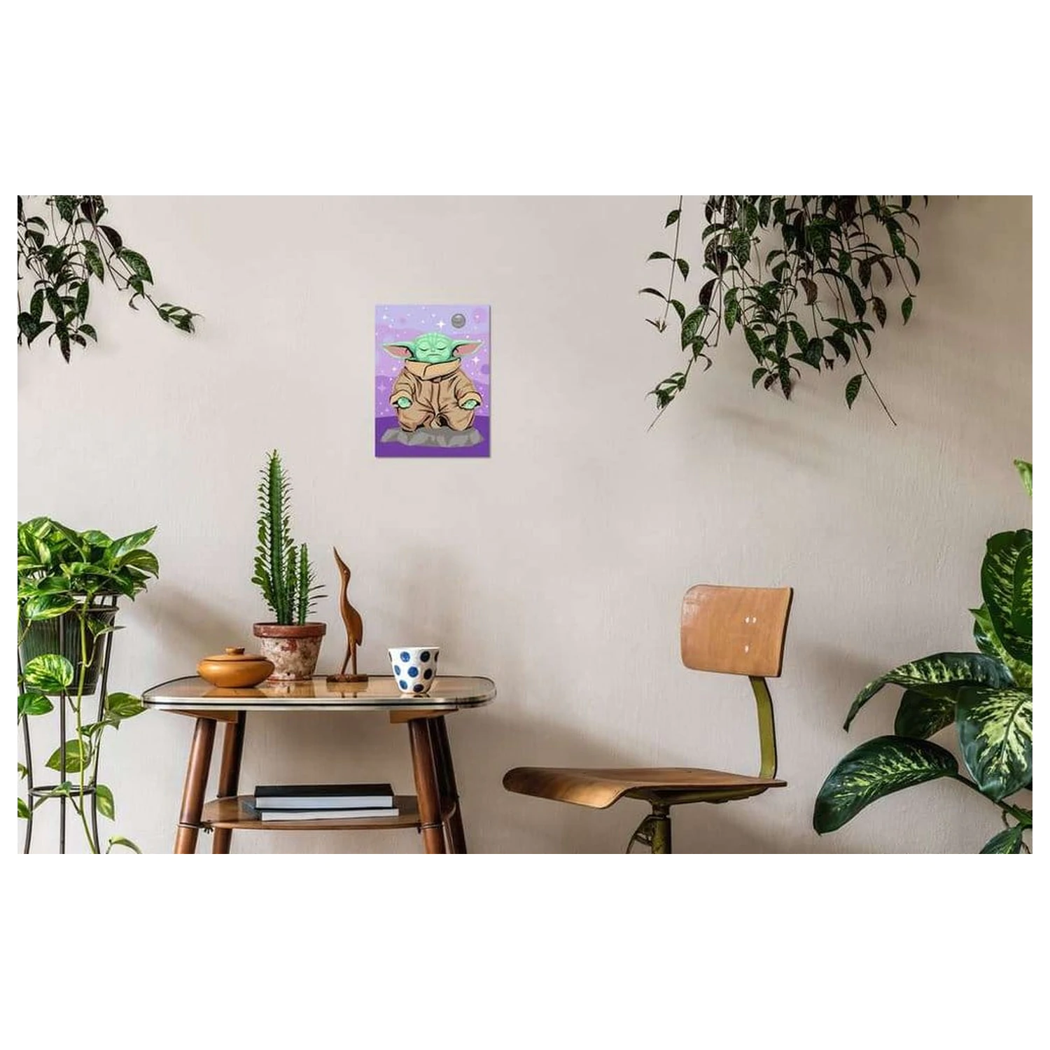 Star Wars: The Mandalorian CreArt Painting by Numbers Meditating Grogu kifestő termékfotó