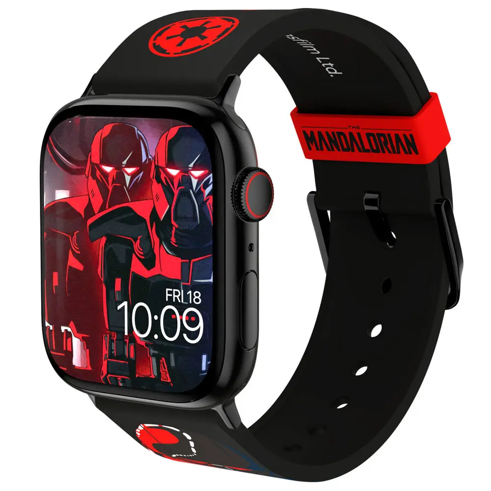 Star Wars The Mandalorian Dark Trooper óraszíj okosórákhoz termékfotó