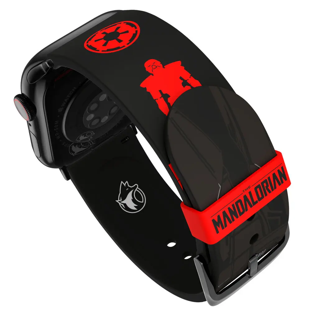 Star Wars The Mandalorian Dark Trooper óraszíj okosórákhoz termékfotó