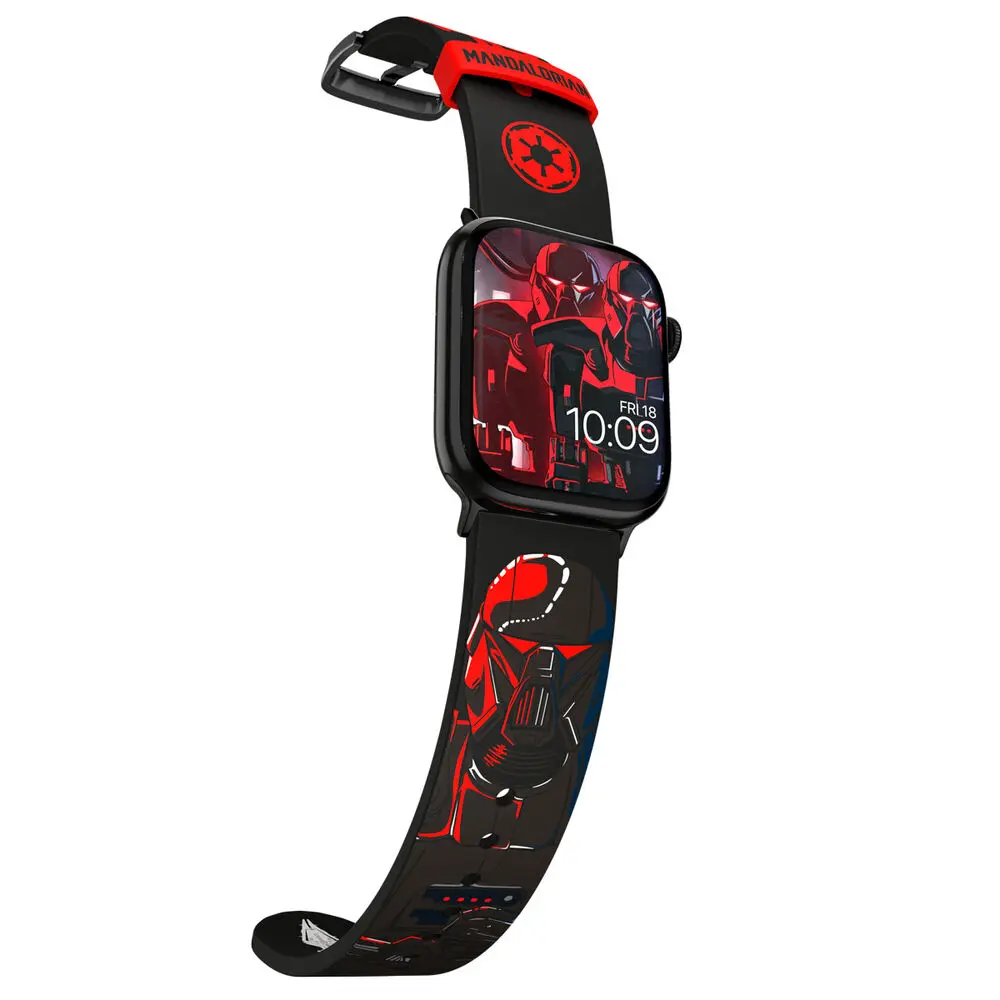 Star Wars The Mandalorian Dark Trooper óraszíj okosórákhoz termékfotó