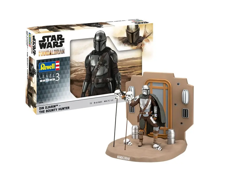 Star Wars: The Mandalorian Din Djarin - The Bounty Hunter modell készlet termékfotó