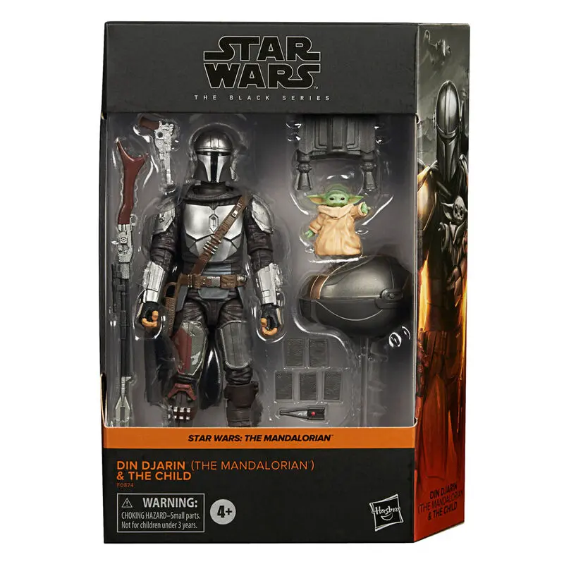 Star Wars The Mandalorian Din Djarin The Mandalorian és A gyermek csomag figurák termékfotó