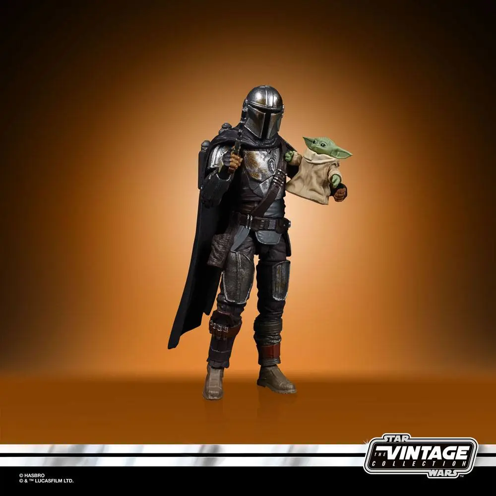 Star Wars The Mandalorian Din Djarin The Mandalorian és a gyermek csomag figurák termékfotó