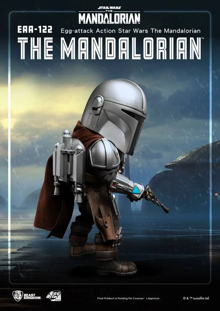 Star Wars The Mandalorian Egg Attack Action The Mandalorian akciófigura 17 cm termékfotó