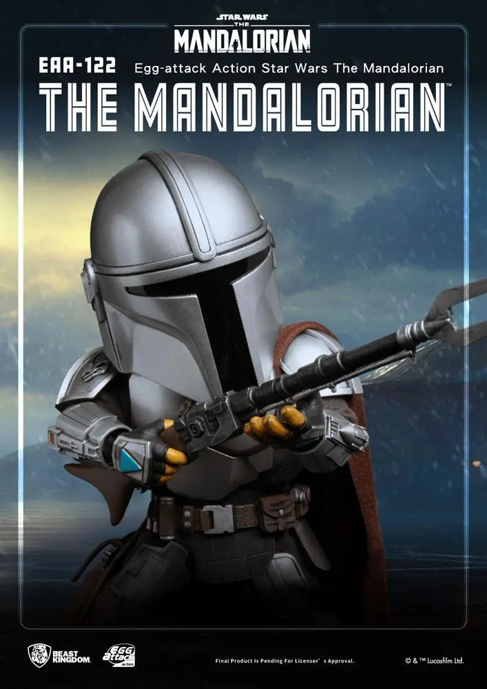 Star Wars The Mandalorian Egg Attack Action The Mandalorian akciófigura 17 cm termékfotó