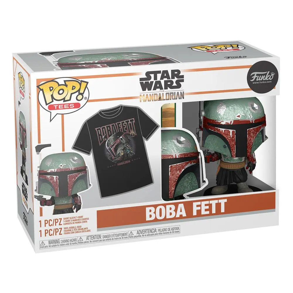 Star Wars: The Mandalorian Funko POP! &amp; Tee Box Boba Fett termékfotó