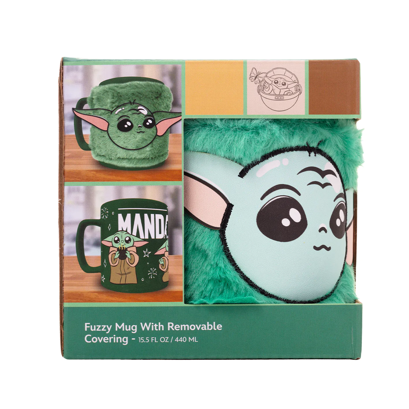 Star Wars The Mandalorian Fuzzy bögre Grogu termékfotó