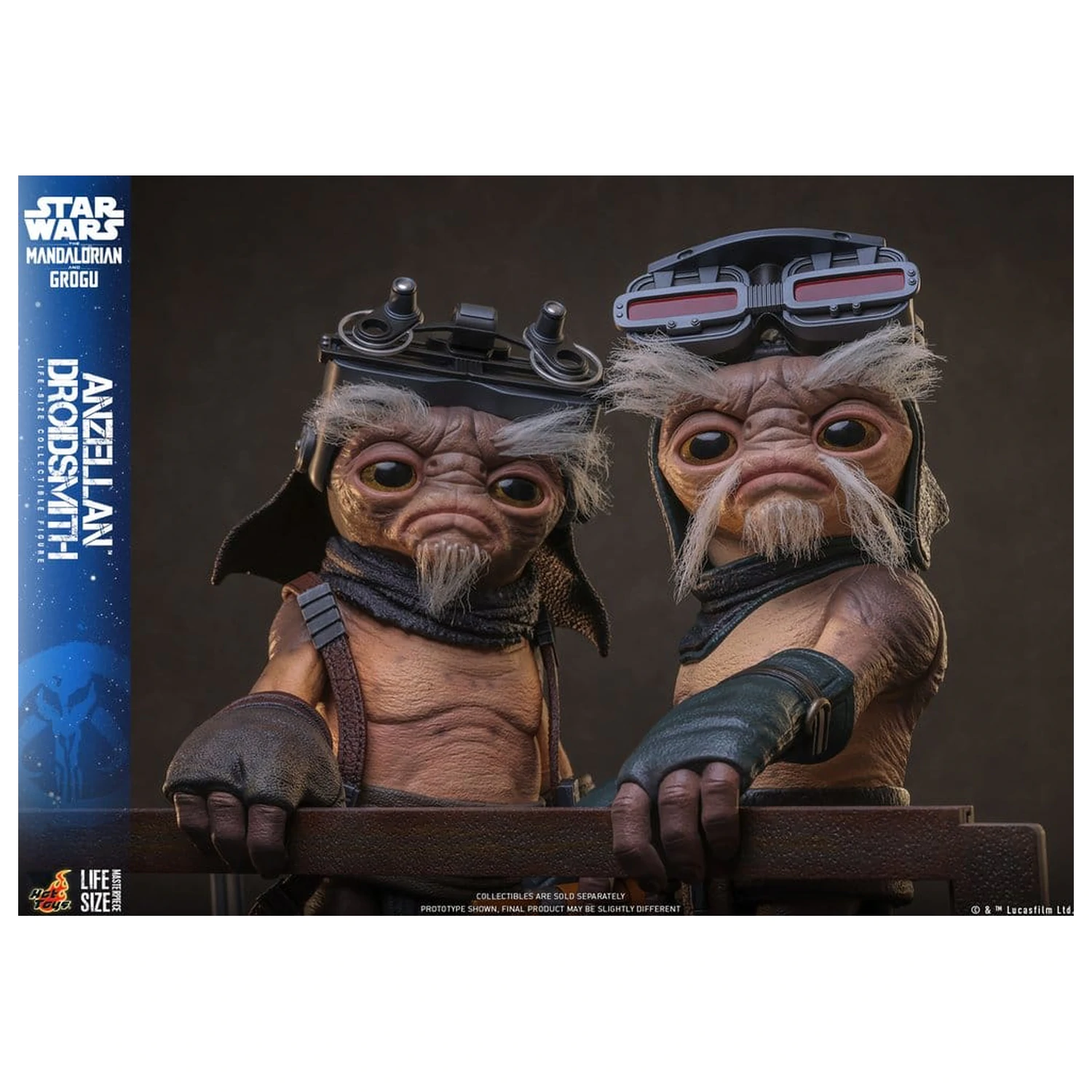 Star Wars: The Mandalorian & Grogu Anzellan Droidsmith életnagyságú figura 27 cm termékfotó