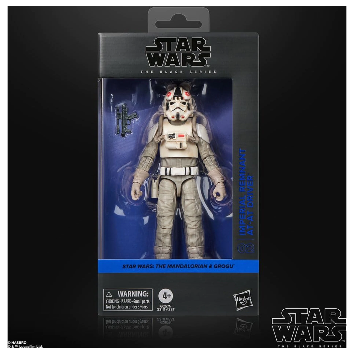 Star Wars: The Mandalorian & Grogu Black Series Imperial Remnant AT-AT Driver akciófigura 15 cm termékfotó
