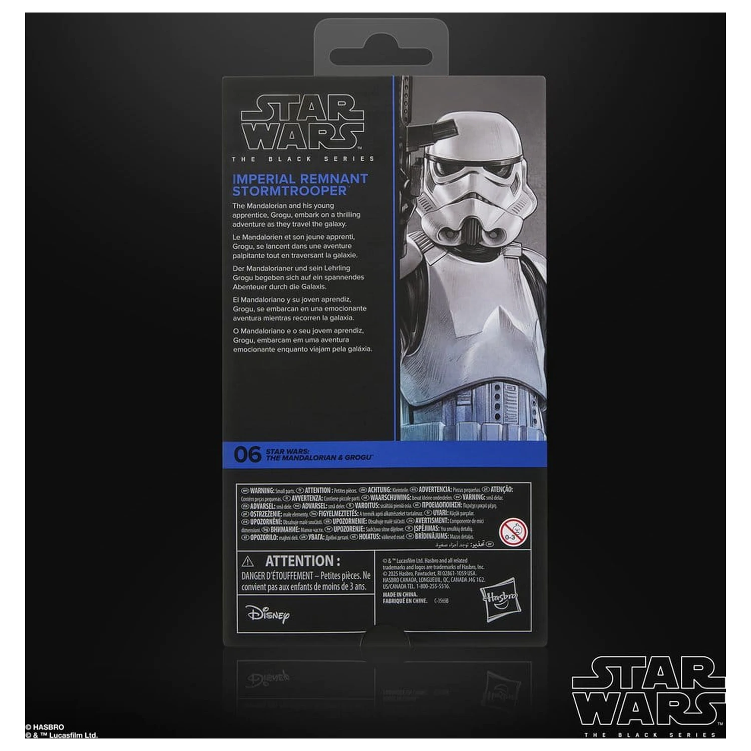 Star Wars: The Mandalorian & Grogu Black Series Imperial Remnant Stormtrooper akciófigura 15 cm termékfotó