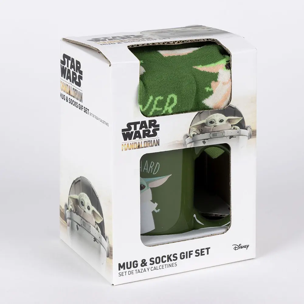 Star Wars: The Mandalorian Grogu bögre és zokni csomag 40-46 termékfotó
