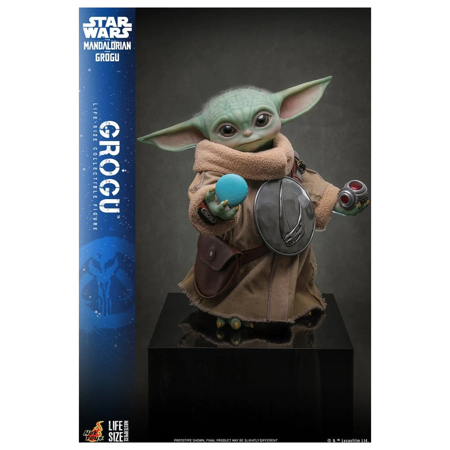 Star Wars: The Mandalorian & Grogu Grogu életnagyságú figura 38 cm termékfotó