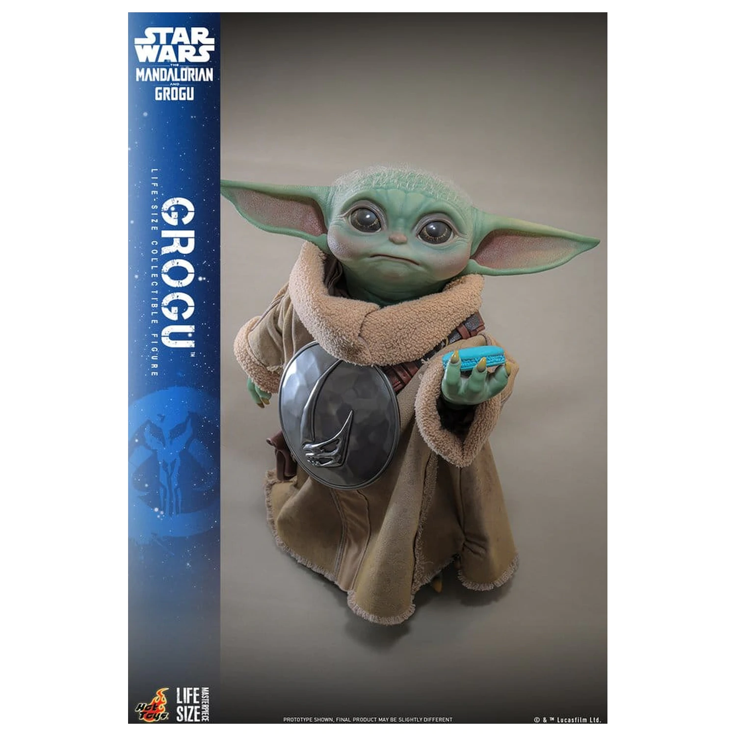 Star Wars: The Mandalorian & Grogu Grogu életnagyságú figura 38 cm termékfotó