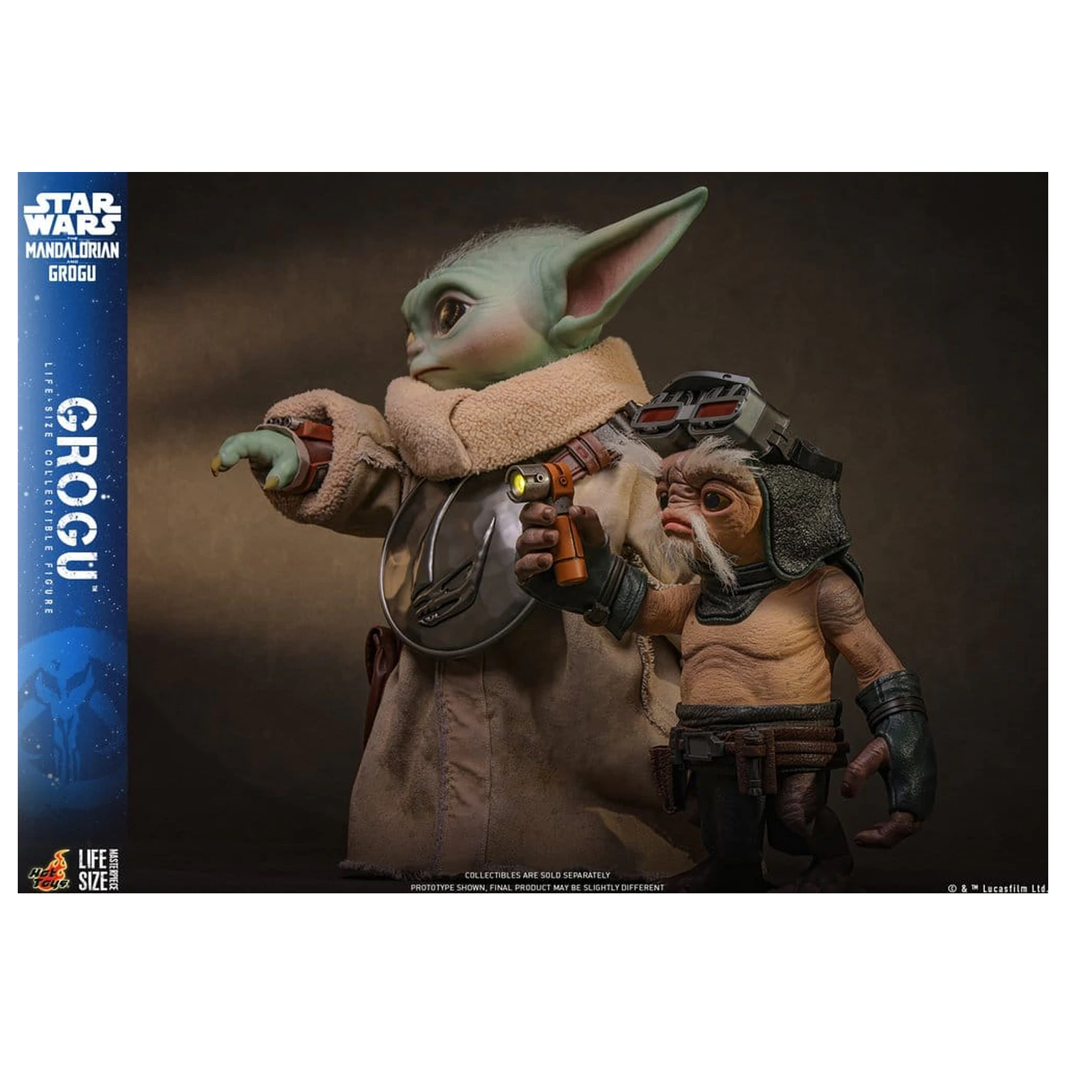 Star Wars: The Mandalorian & Grogu Grogu életnagyságú figura 38 cm termékfotó