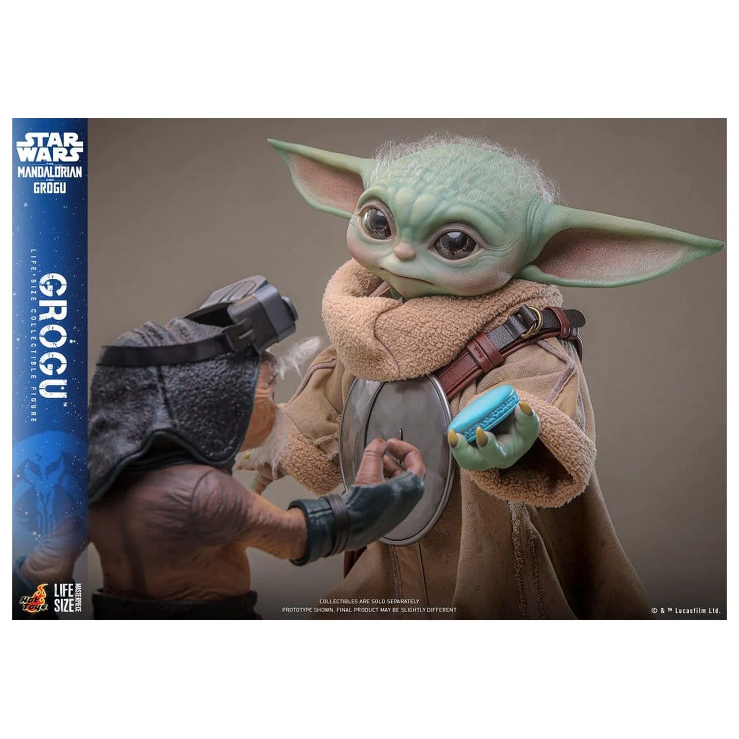 Star Wars: The Mandalorian & Grogu Grogu életnagyságú figura 38 cm termékfotó