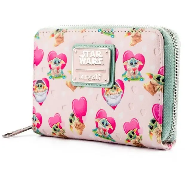 Star Wars The Mandalorian Grogu Hearts pénztárca termékfotó
