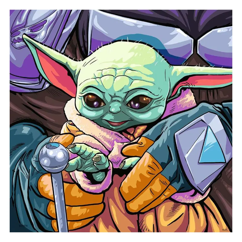 Star Wars The Mandalorian Grogu Moments puzzle (3x49 darab) termékfotó
