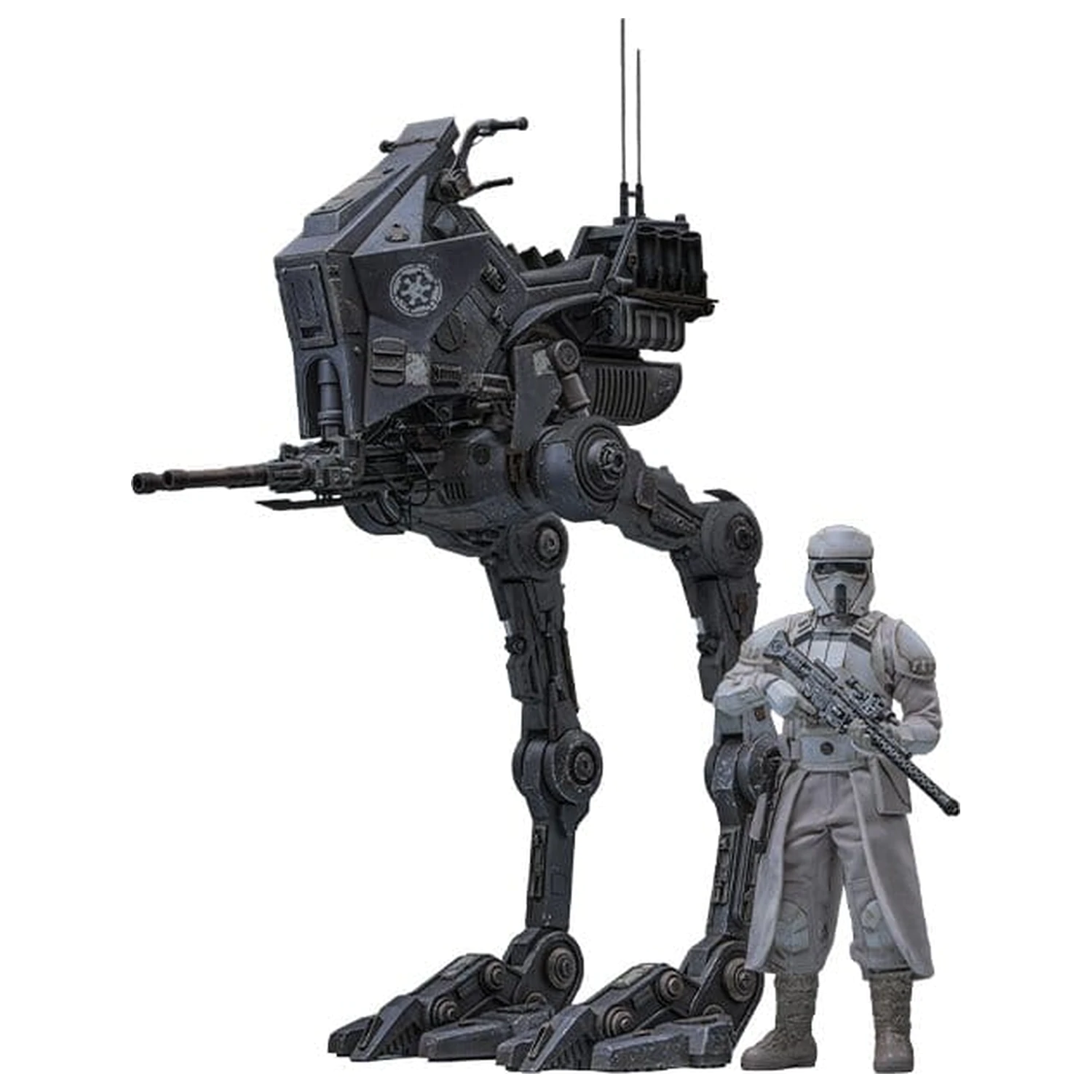 Star Wars: The Mandalorian & Grogu Movie Masterpiece 1/6 Imperial Remnant AT-RT Driver & AT-RT akciófigura csomag 60 cm termékfotó