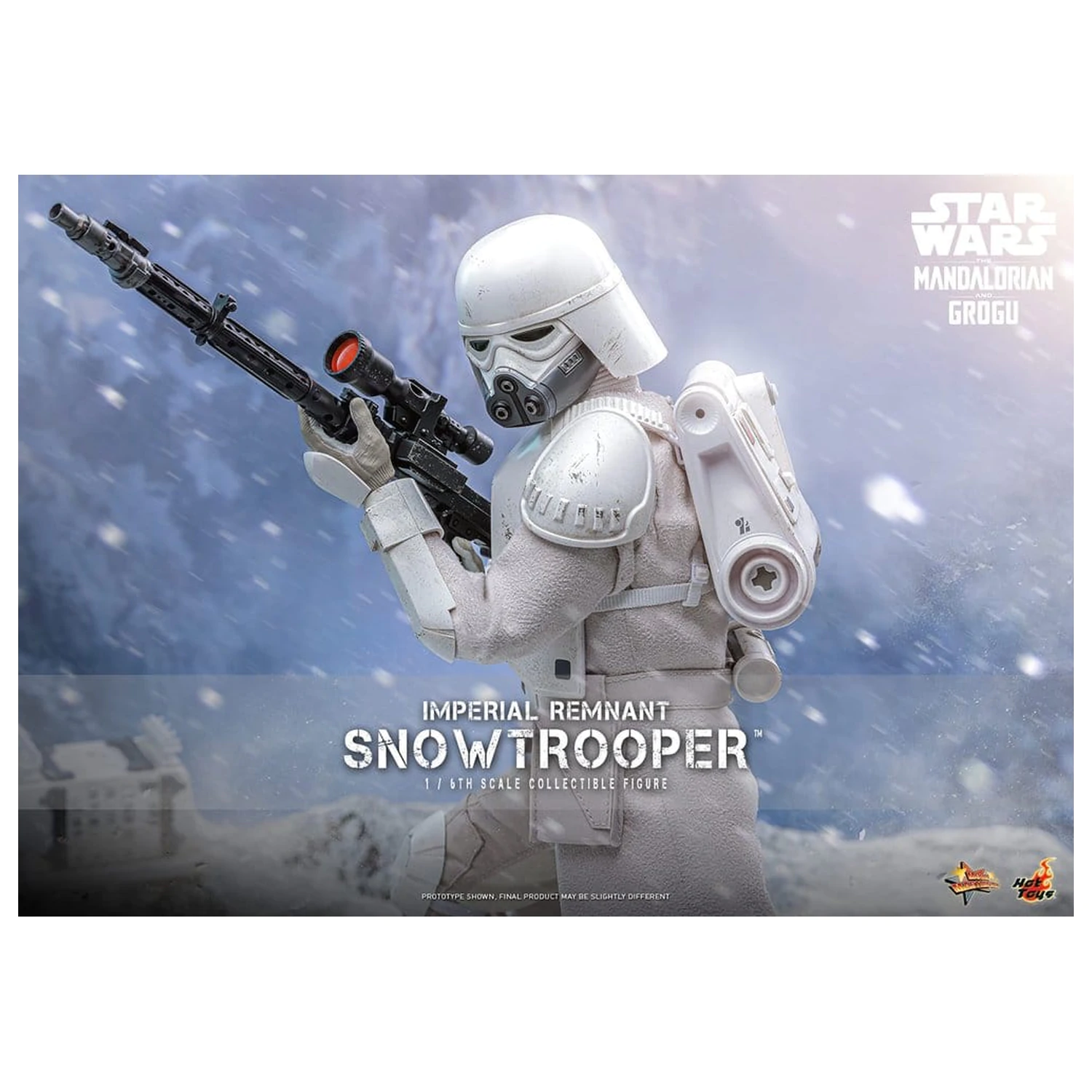 Star Wars: The Mandalorian & Grogu Movie Masterpiece 1/6 Imperial Remnant Snowtrooper akciófigura 30 cm termékfotó