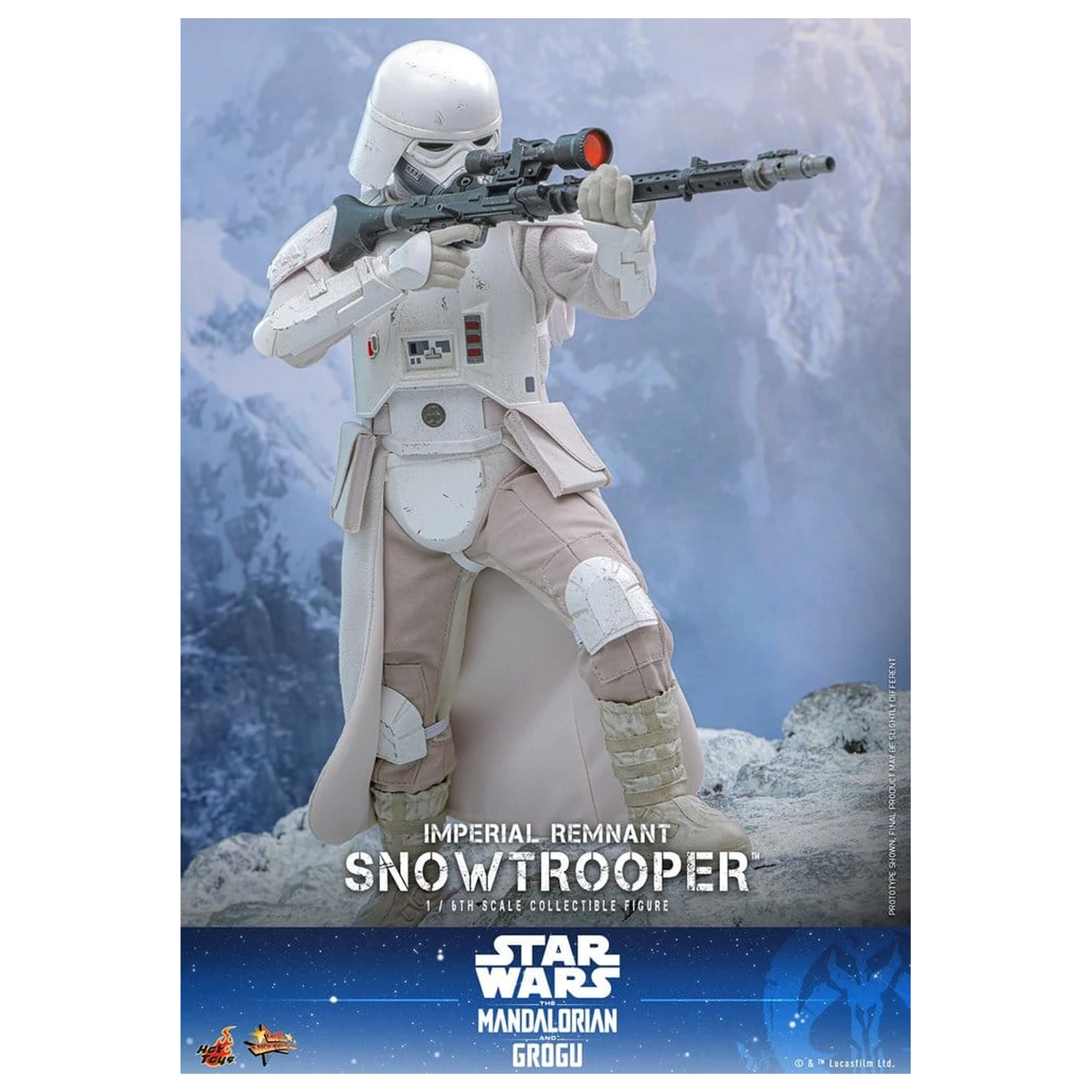 Star Wars: The Mandalorian & Grogu Movie Masterpiece 1/6 Imperial Remnant Snowtrooper akciófigura 30 cm termékfotó