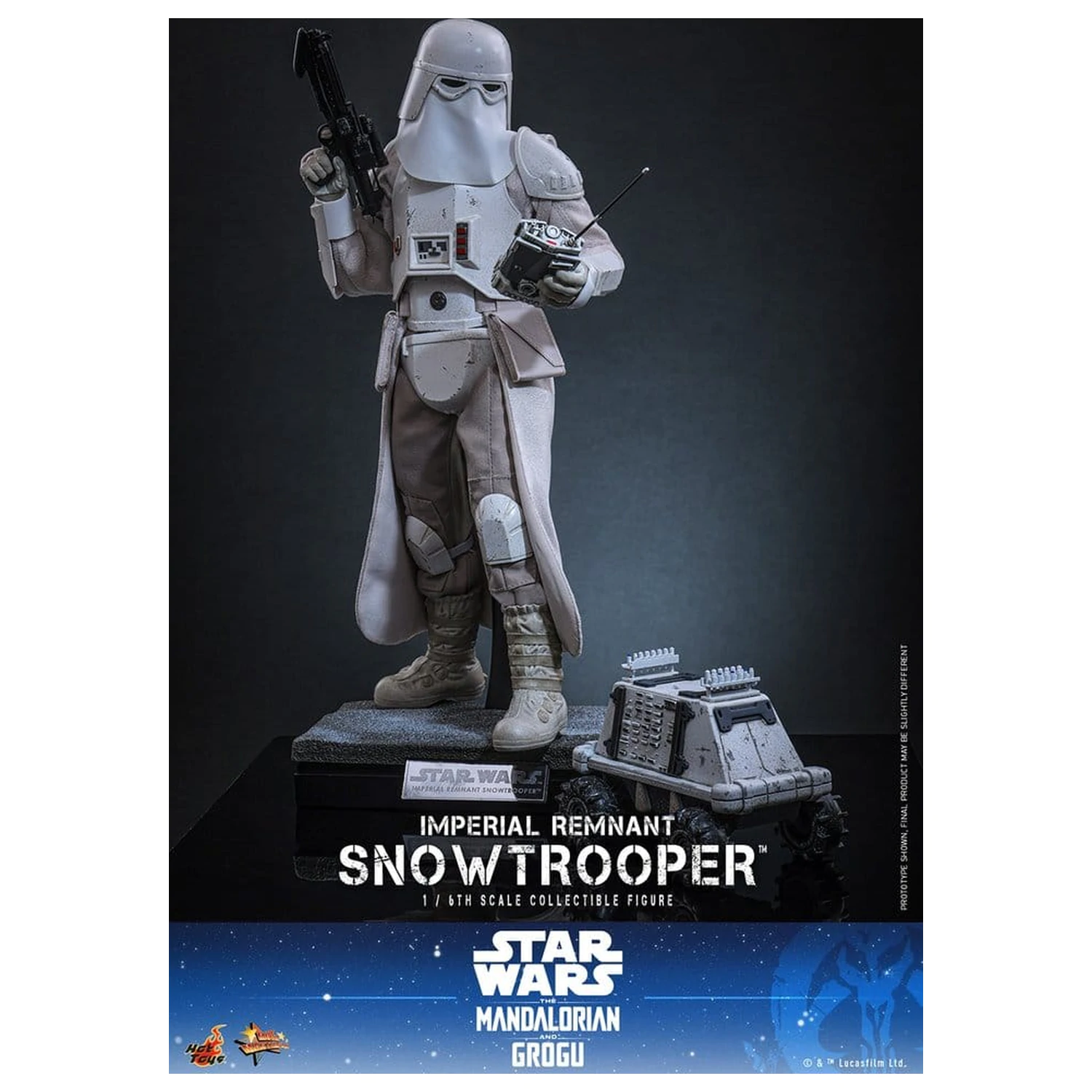 Star Wars: The Mandalorian & Grogu Movie Masterpiece 1/6 Imperial Remnant Snowtrooper akciófigura 30 cm termékfotó