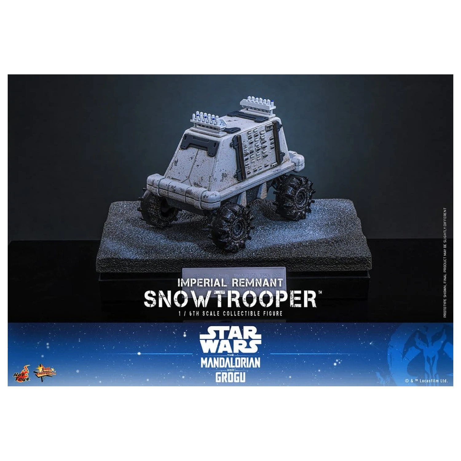 Star Wars: The Mandalorian & Grogu Movie Masterpiece 1/6 Imperial Remnant Snowtrooper akciófigura 30 cm termékfotó
