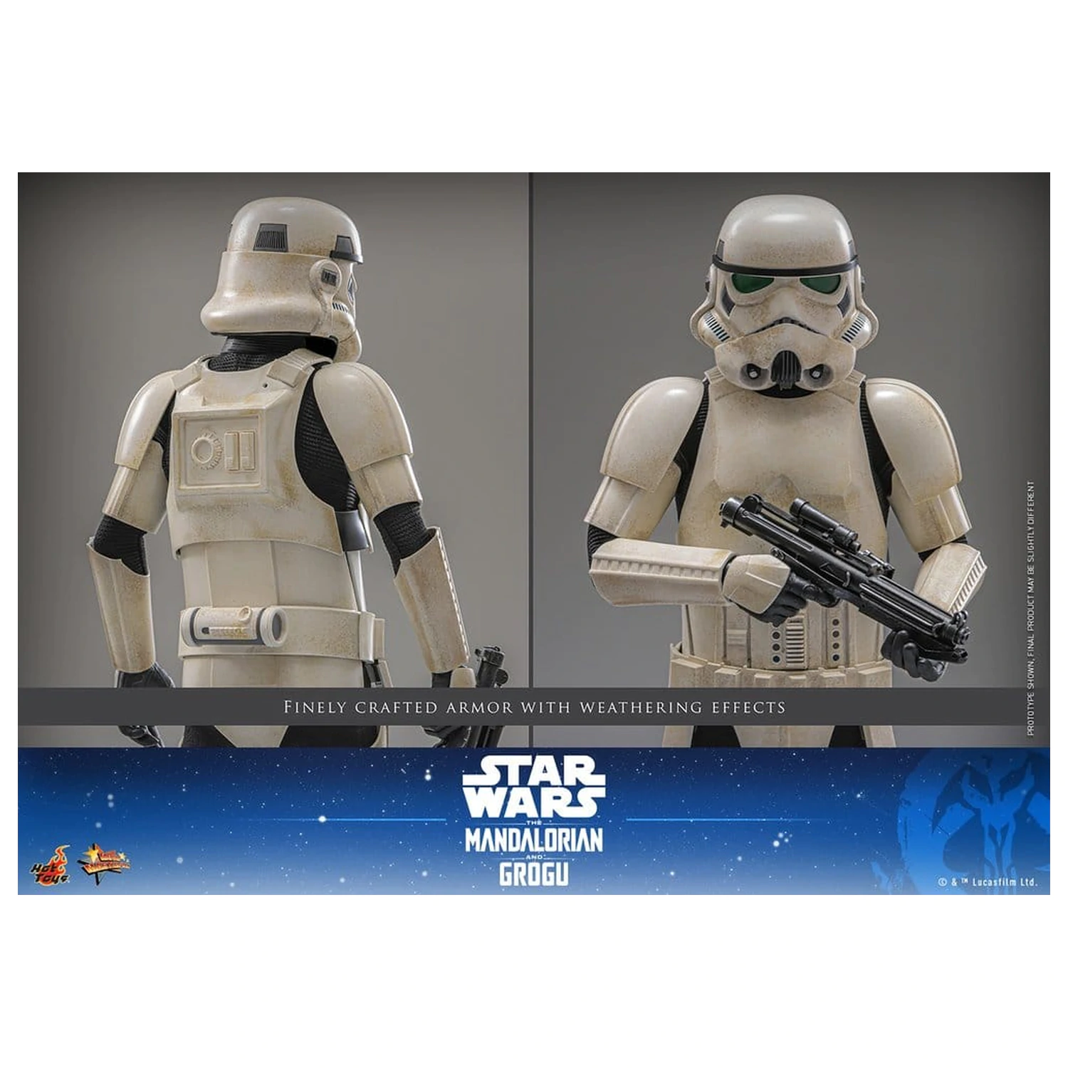 Star Wars: The Mandalorian & Grogu Movie Masterpiece 1/6 Imperial Remnant Stormtrooper akciófigura 30 cm termékfotó