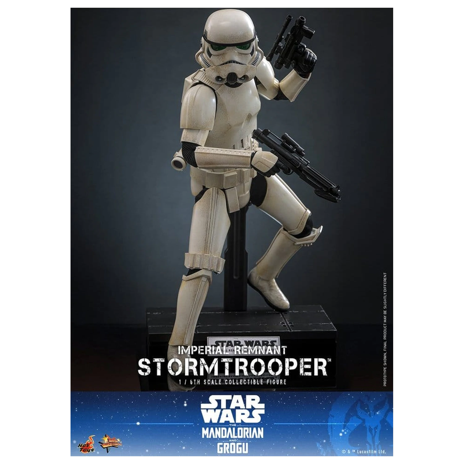 Star Wars: The Mandalorian & Grogu Movie Masterpiece 1/6 Imperial Remnant Stormtrooper akciófigura 30 cm termékfotó