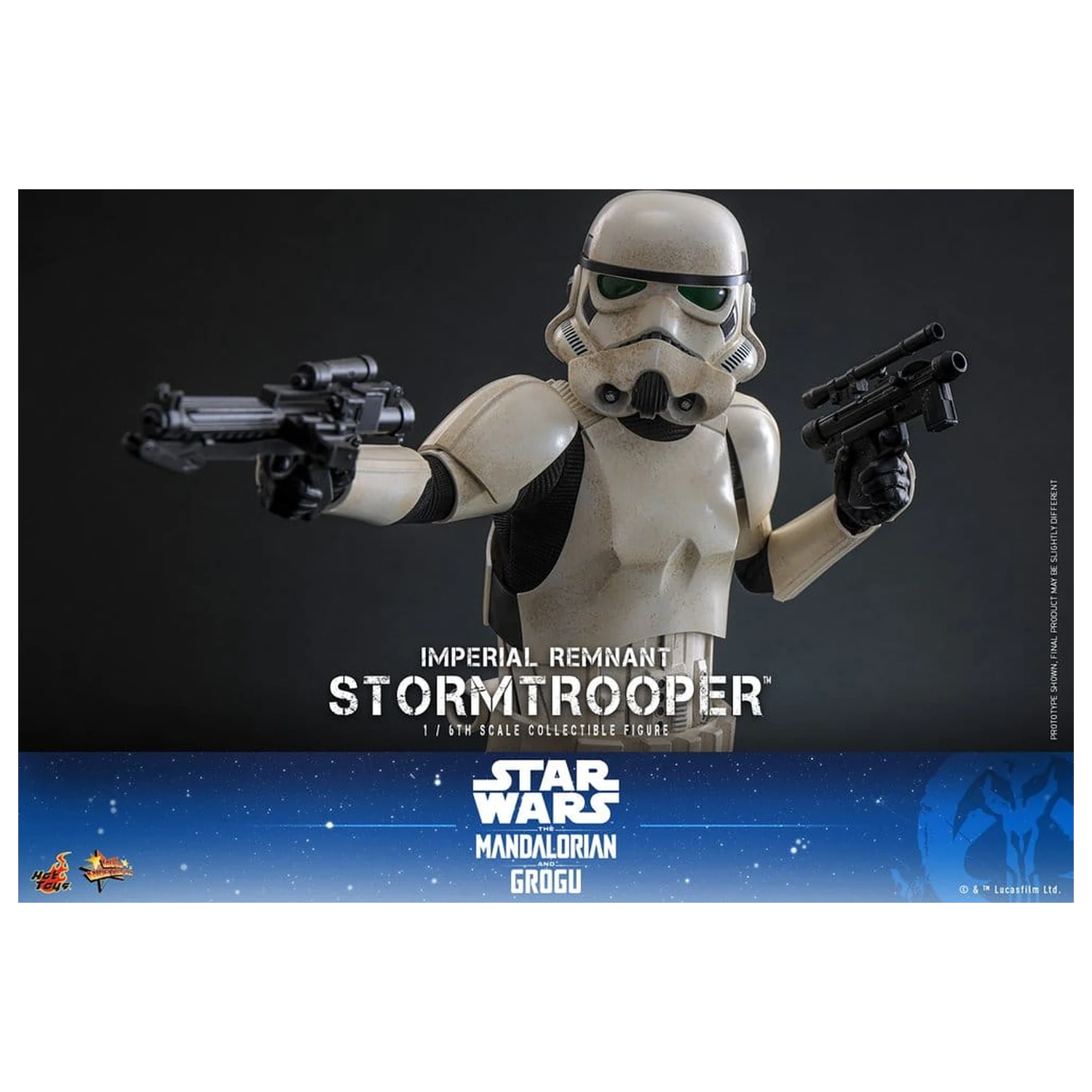 Star Wars: The Mandalorian & Grogu Movie Masterpiece 1/6 Imperial Remnant Stormtrooper akciófigura 30 cm termékfotó