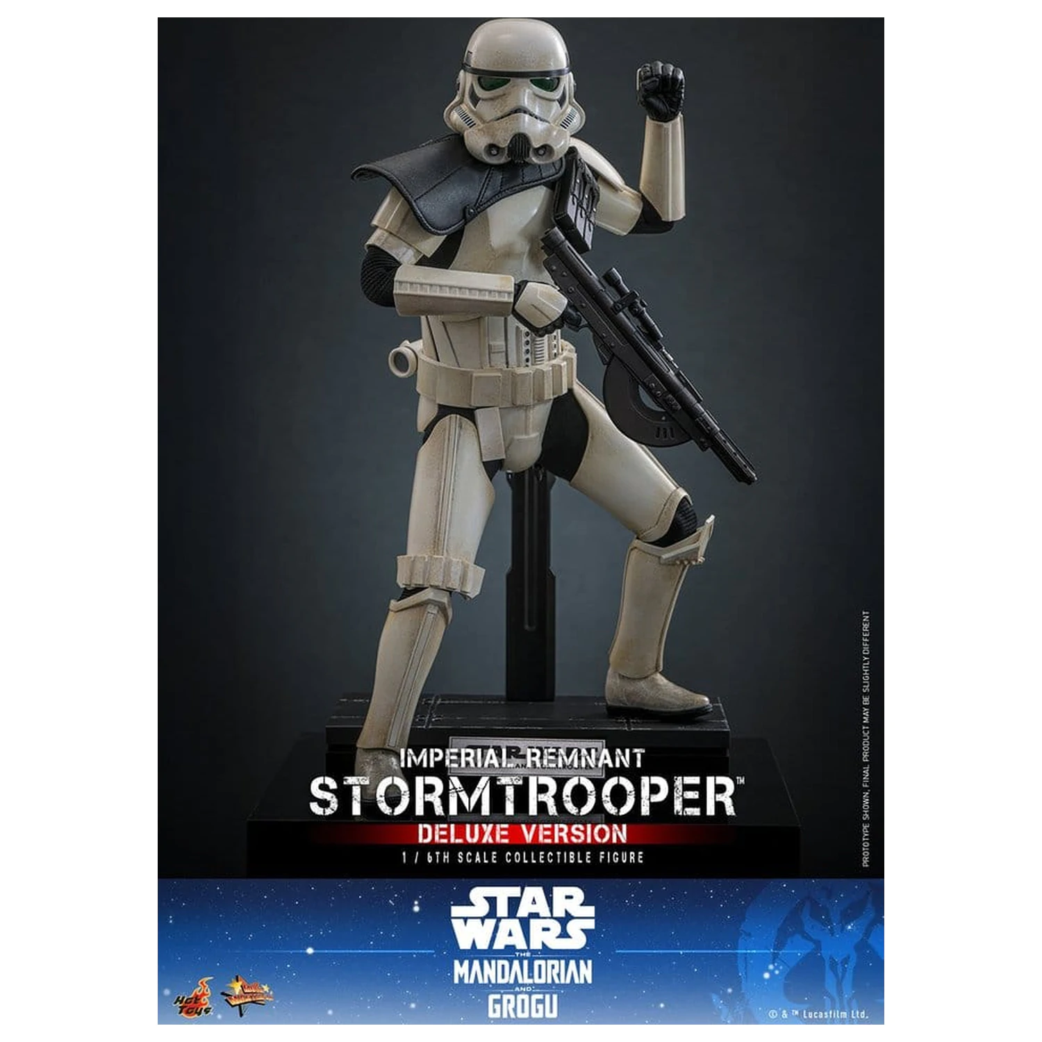 Star Wars: The Mandalorian & Grogu Movie Masterpiece 1/6 Imperial Remnant Stormtrooper (Deluxe Version) akciófigura 30 cm termékfotó