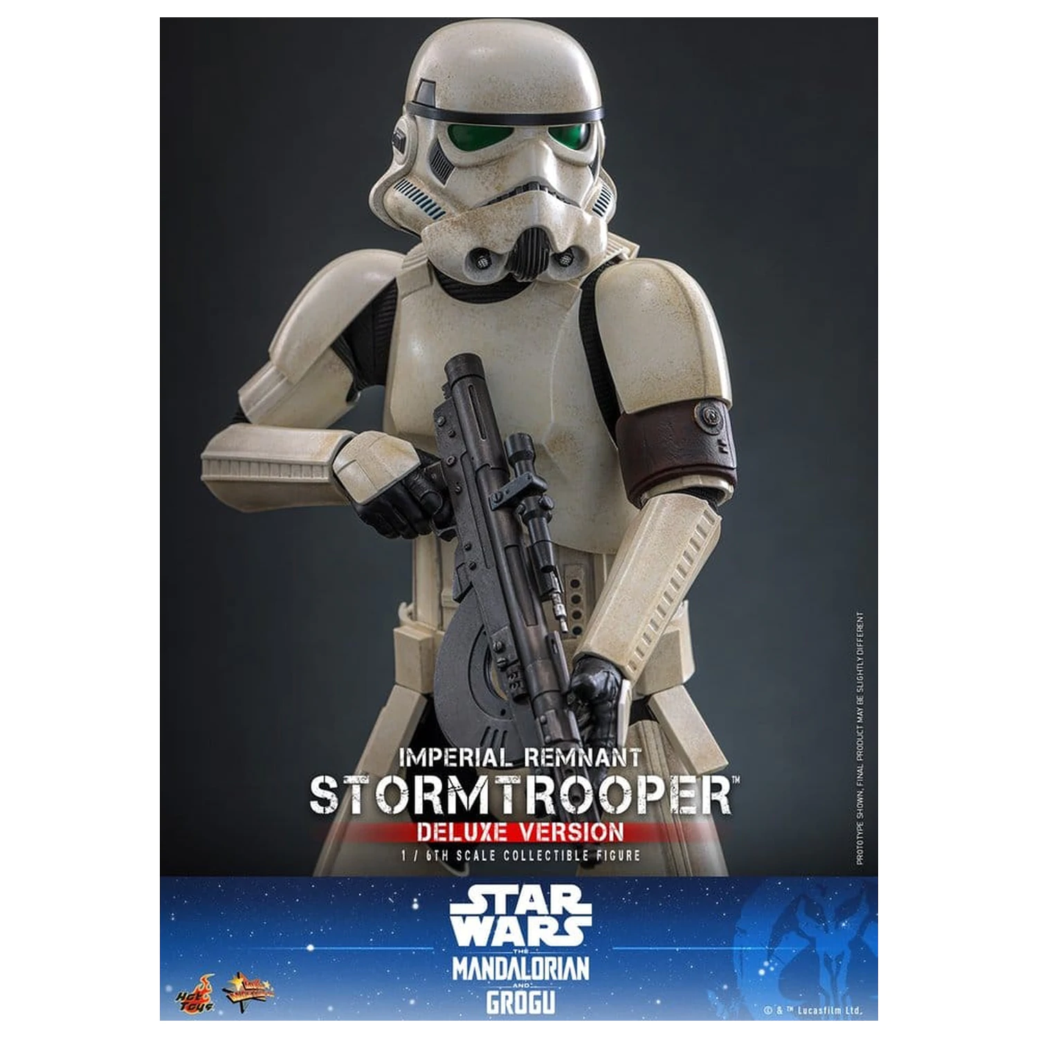 Star Wars: The Mandalorian & Grogu Movie Masterpiece 1/6 Imperial Remnant Stormtrooper (Deluxe Version) akciófigura 30 cm termékfotó