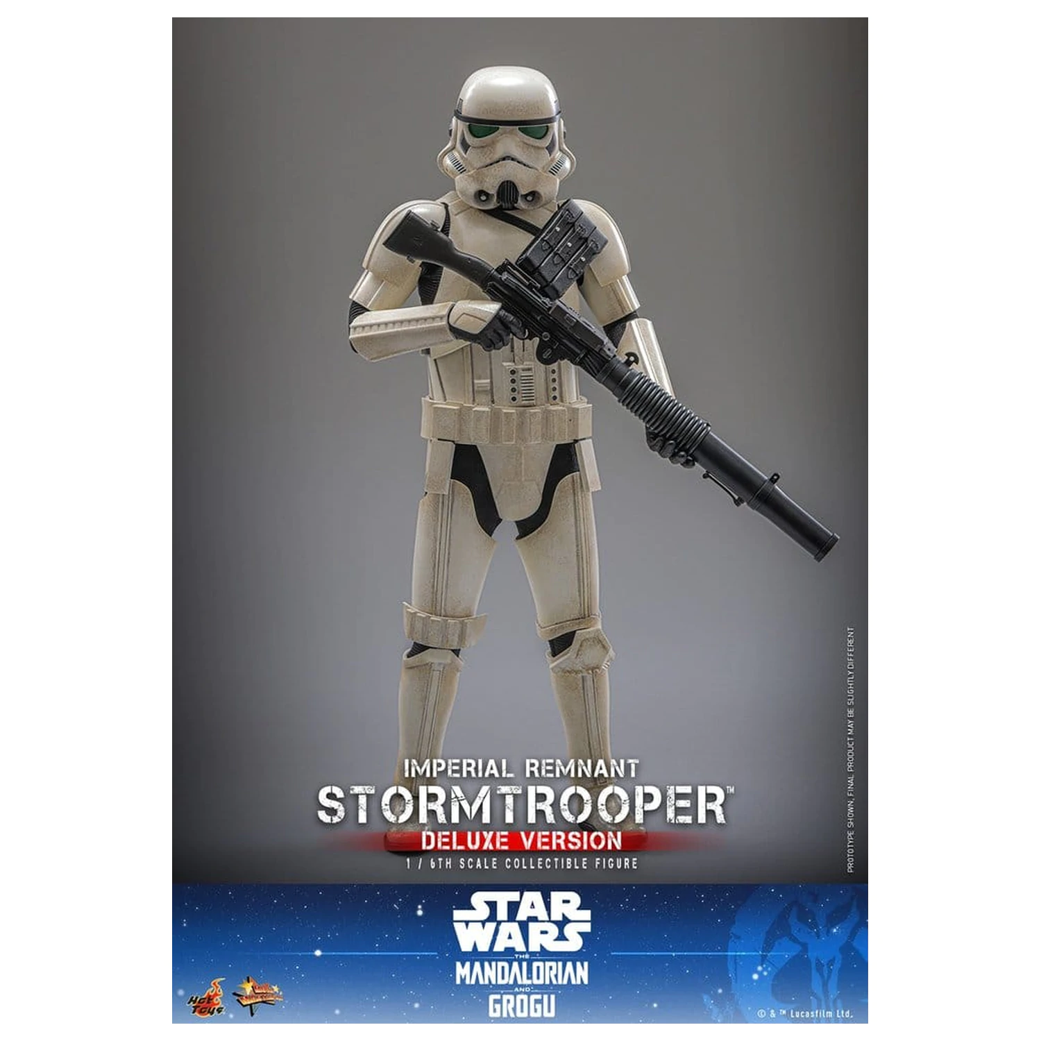 Star Wars: The Mandalorian & Grogu Movie Masterpiece 1/6 Imperial Remnant Stormtrooper (Deluxe Version) akciófigura 30 cm termékfotó