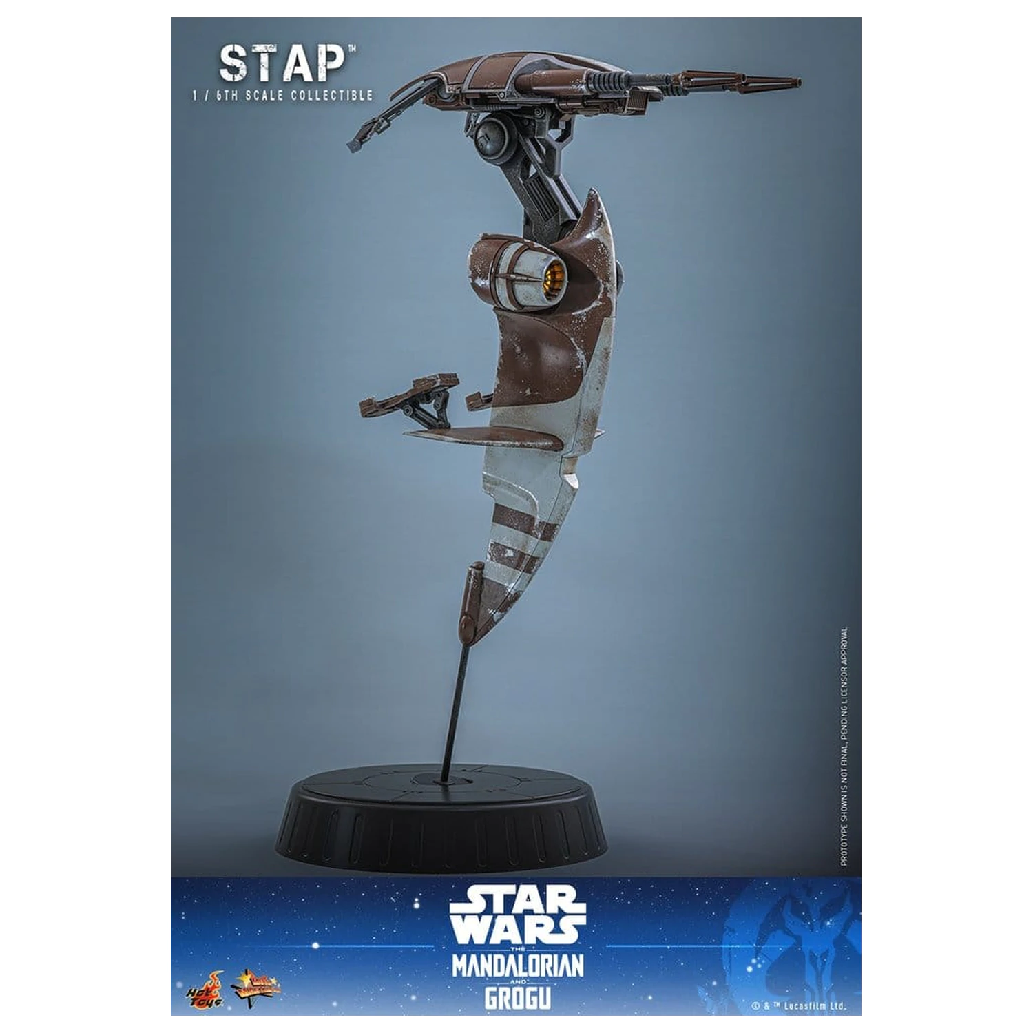 Star Wars: The Mandalorian & Grogu Movie Masterpiece 1/6 STAP figura kiegészítő 32 cm termékfotó