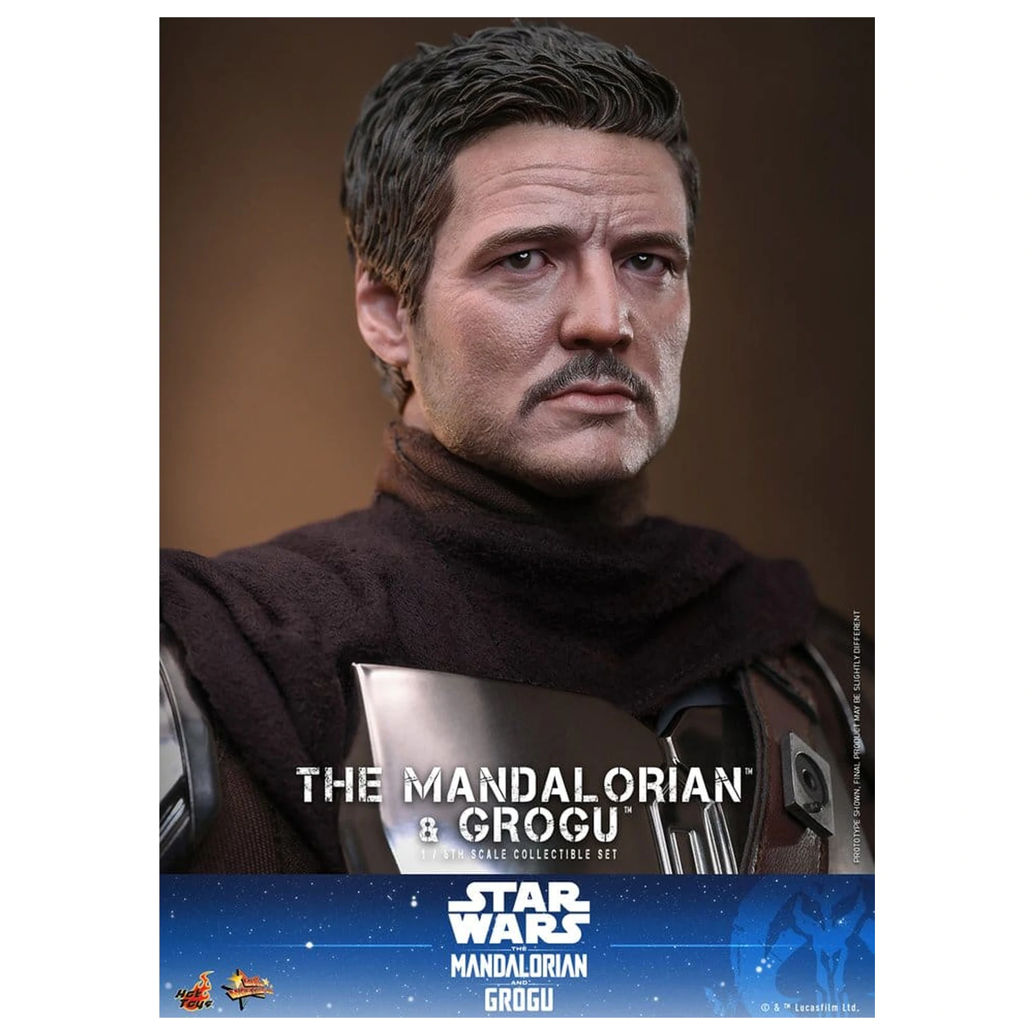 Star Wars: The Mandalorian & Grogu Movie Masterpiece akciófigura 1/6 The Mandalorian and Grogu 31 cm termékfotó