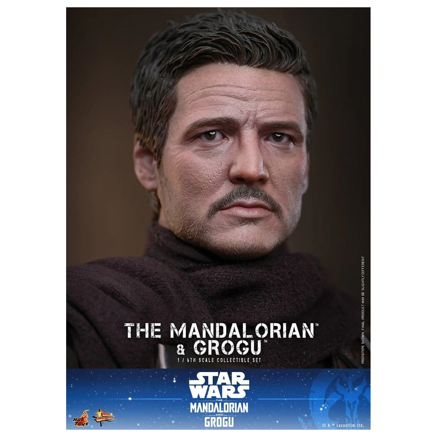 Star Wars: The Mandalorian & Grogu Movie Masterpiece akciófigura 1/6 The Mandalorian and Grogu 31 cm termékfotó