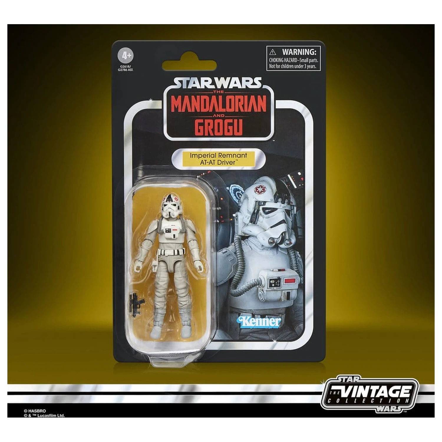 Star Wars: The Mandalorian & Grogu Vintage Collection Imperial Remnant AT-AT Driver akciófigura 10 cm termékfotó