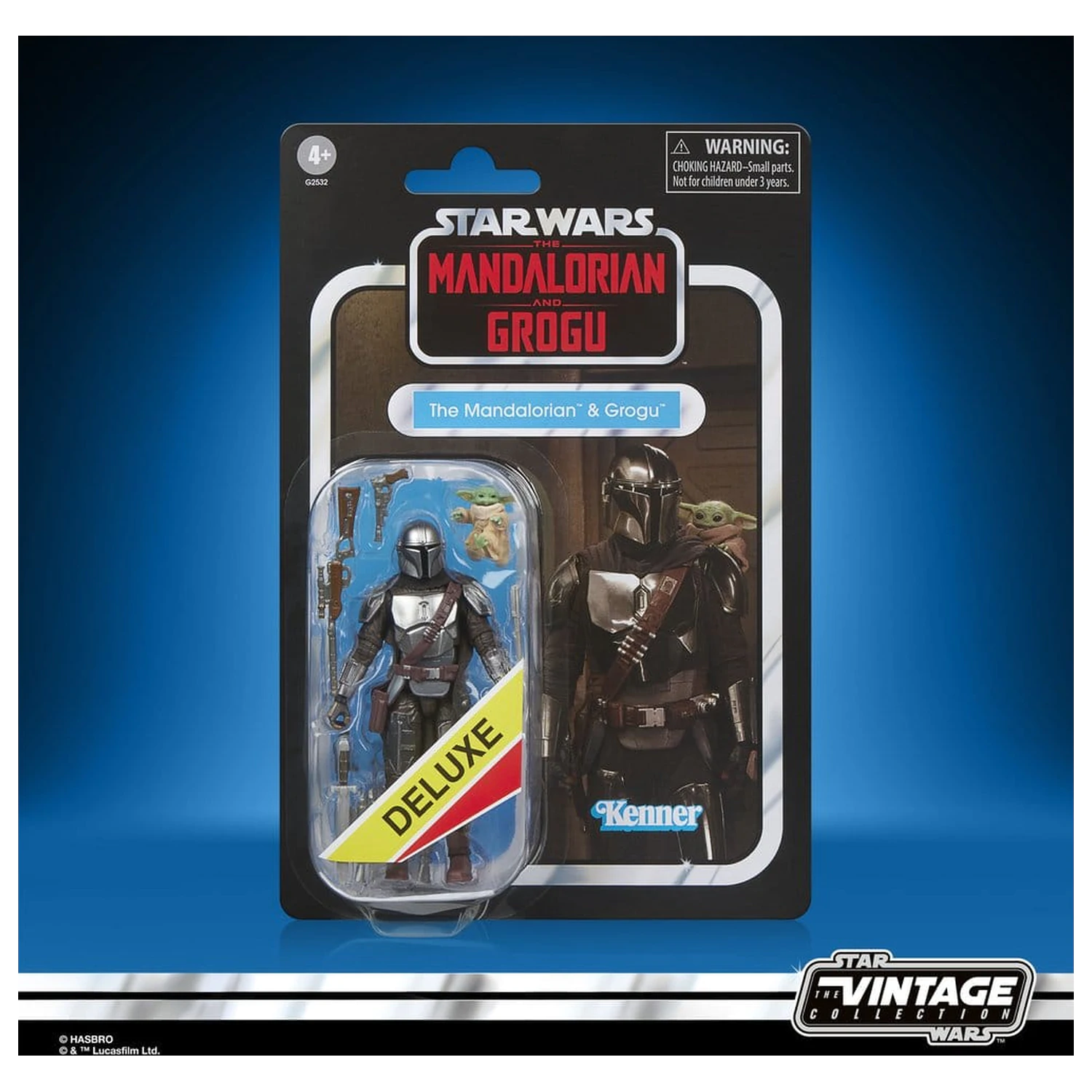 Star Wars: The Mandalorian & Grogu Vintage Collection The Mandalorian & Grogu akciófigura 10 cm termékfotó