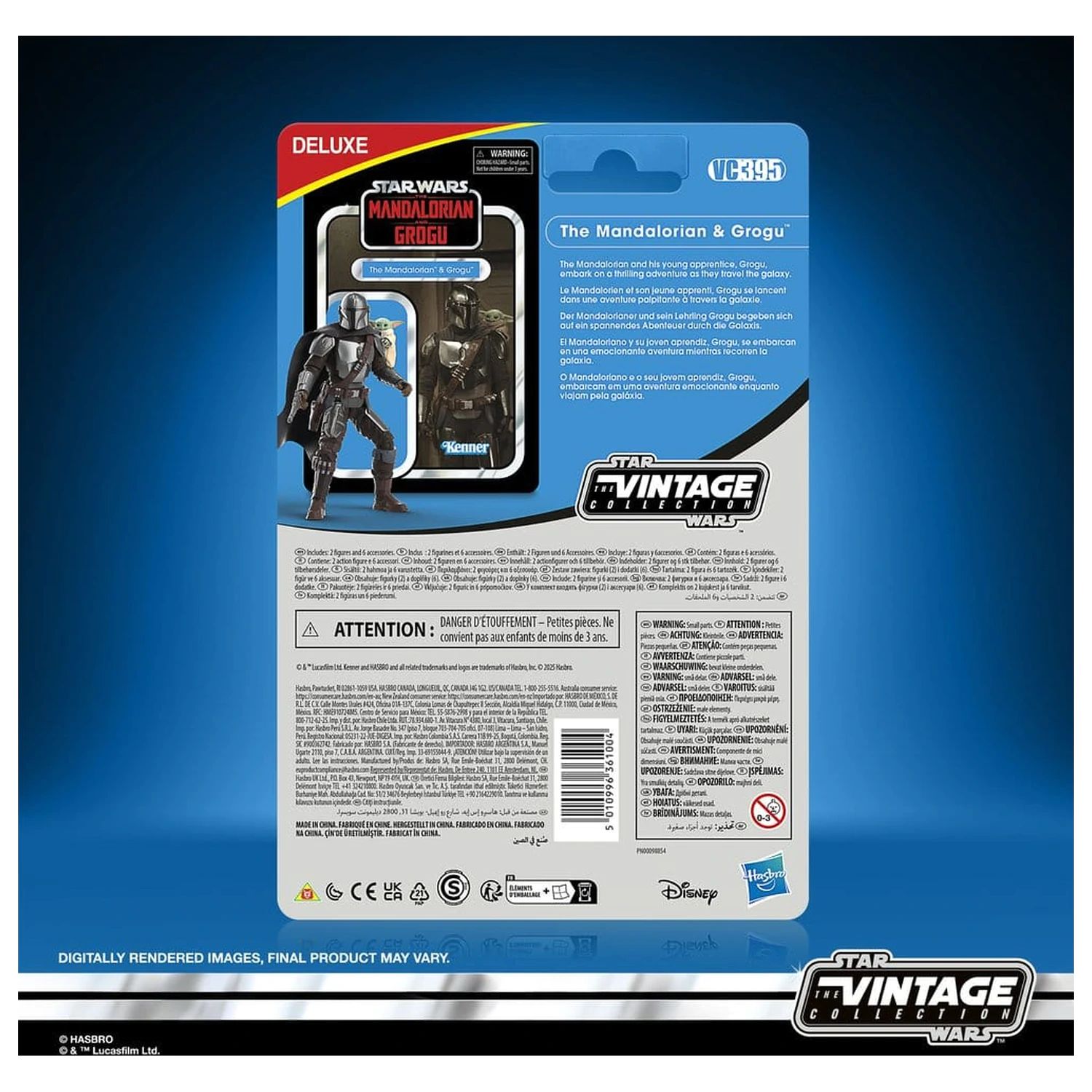 Star Wars: The Mandalorian & Grogu Vintage Collection The Mandalorian & Grogu akciófigura 10 cm termékfotó