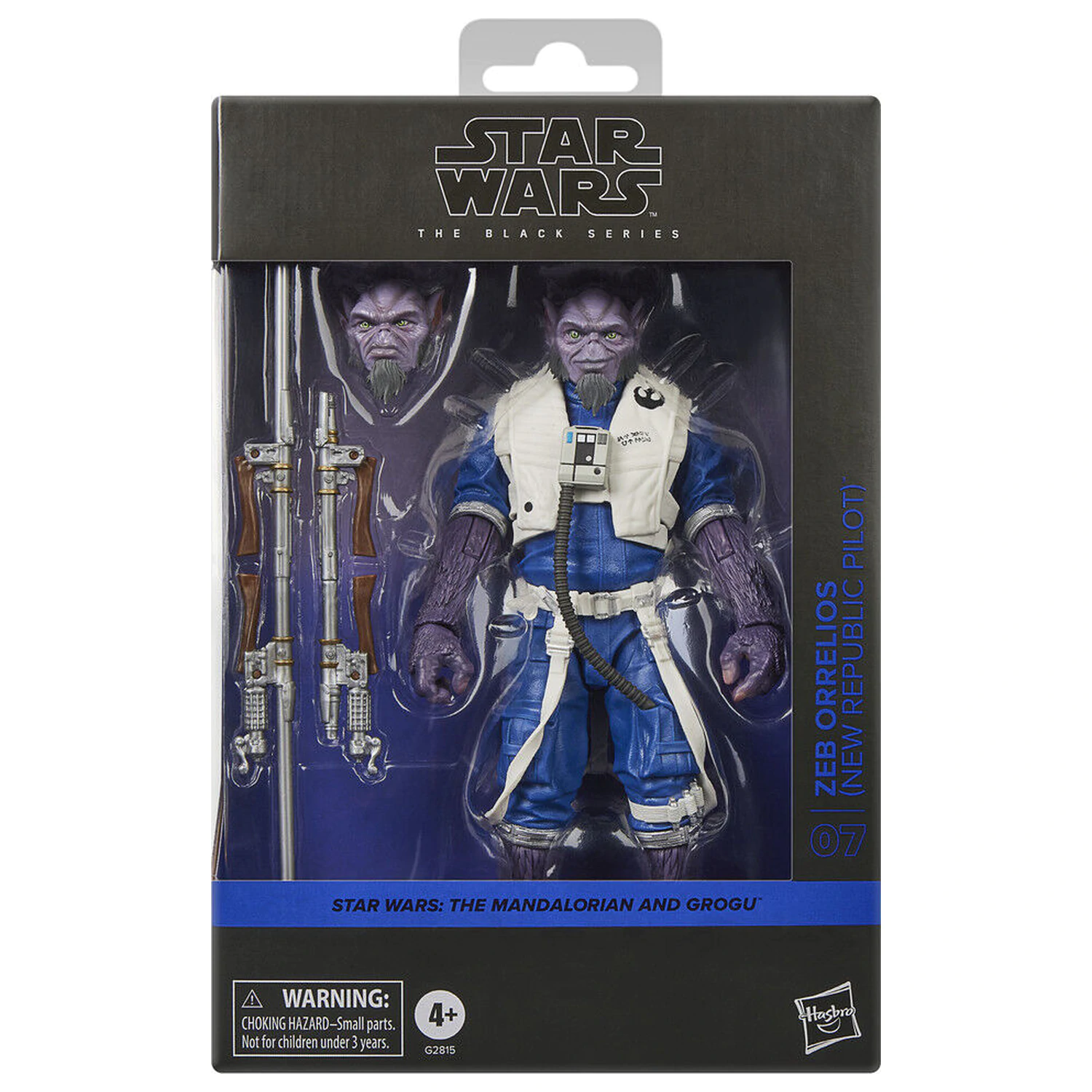 Star Wars The Mandalorian & Grogu Zeb Orrelios New Republic Pilot figura 15cm termékfotó