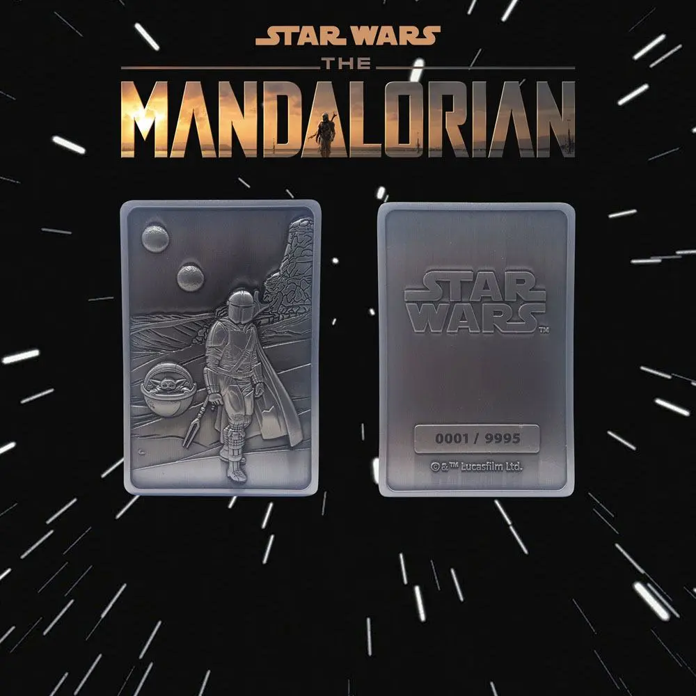 Star Wars: The Mandalorian Iconic Scene Collection Ingot The Mandalorian Limitált kiadás termékfotó