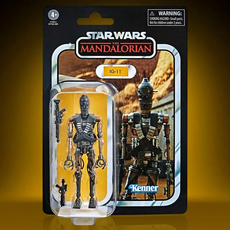 Star Wars The Mandalorian IG-11 Vintage Kollekció figura 9,5cm termékfotó