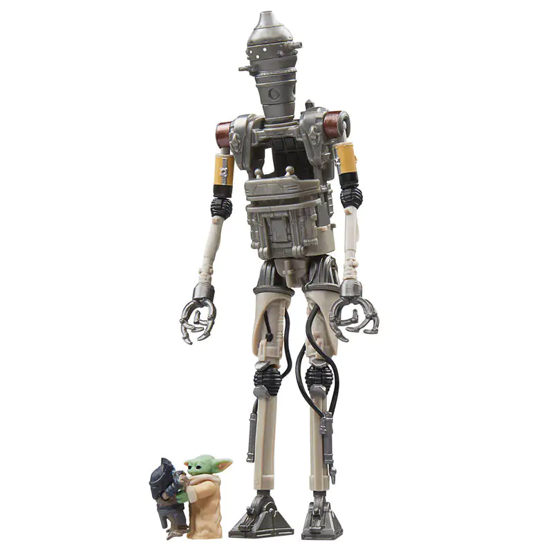 Star Wars The Mandalorian IG-12 Grogu & Anzellan figura 9,5cm termékfotó