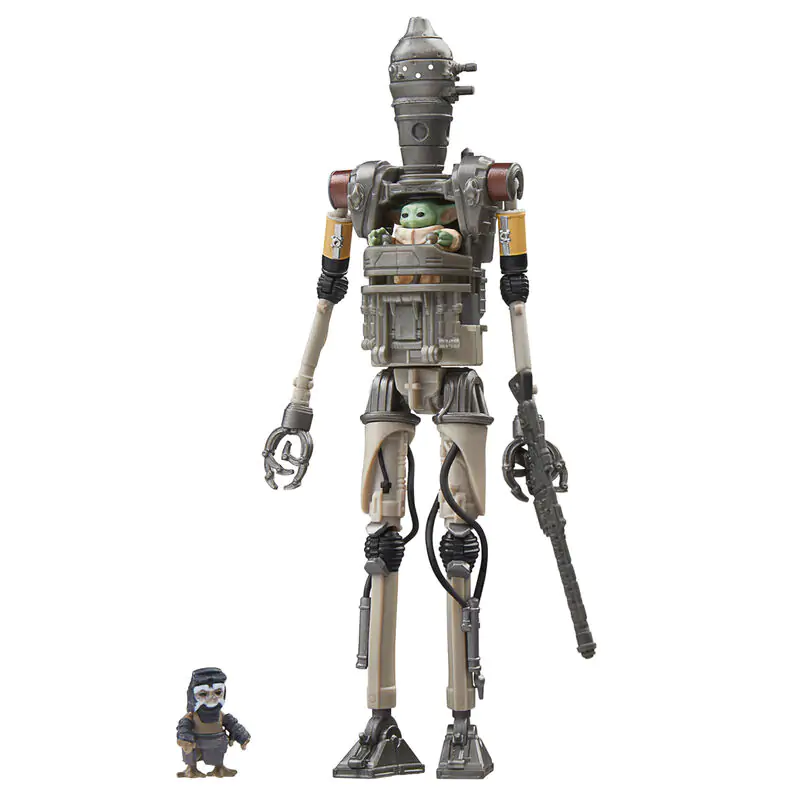 Star Wars The Mandalorian IG-12 Grogu & Anzellan figura 9,5cm termékfotó