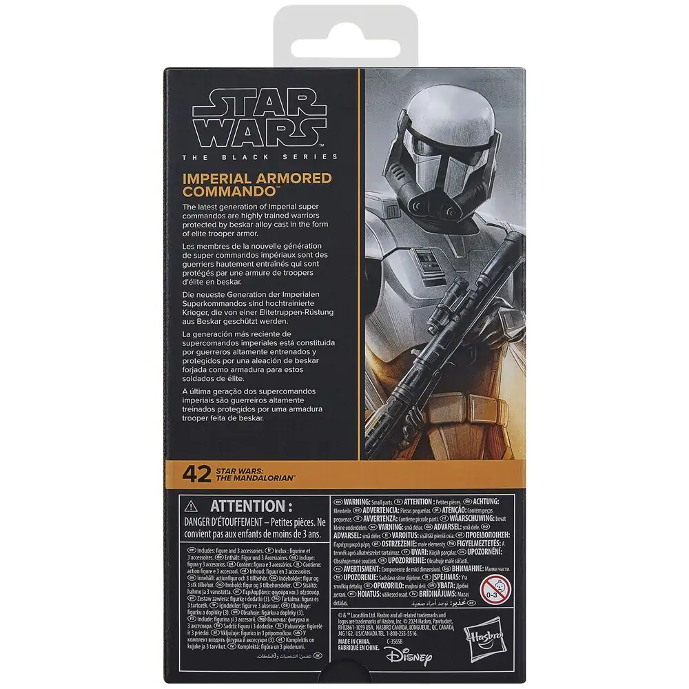 Star Wars The Mandalorian Imperial Armored Command figura 15cm termékfotó